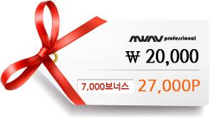 MWAV professional, ₩ 20,000, 27,000P 7,000보너스